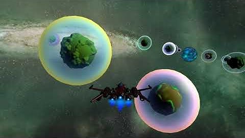 Procedural Generation of Planets prototype