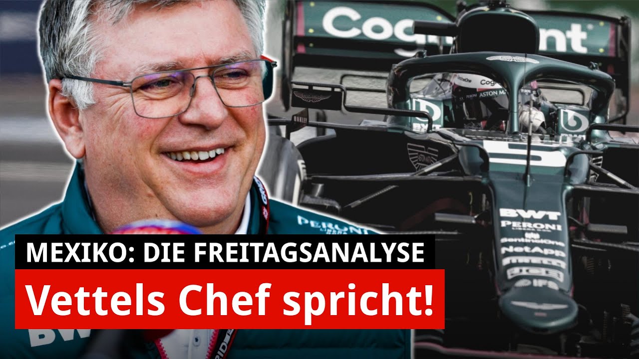 Vettels Chef spricht Kann Aston Martin 2022 Weltmeister werden? F1 Mexiko 2021 (Freitag)