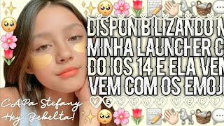 ˏˋ🍦 ⿴݃✧↳disponibilizando minha launcher com os emojis do iOS screenshot 3