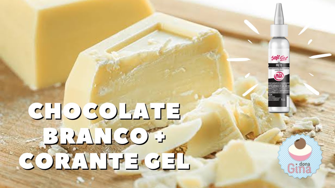 TINGINDO COBERTURA BRANCA COM CORANTE GEL - Uma dica de MILHÕES - Confira no vídeo o RESULTADO FINAL