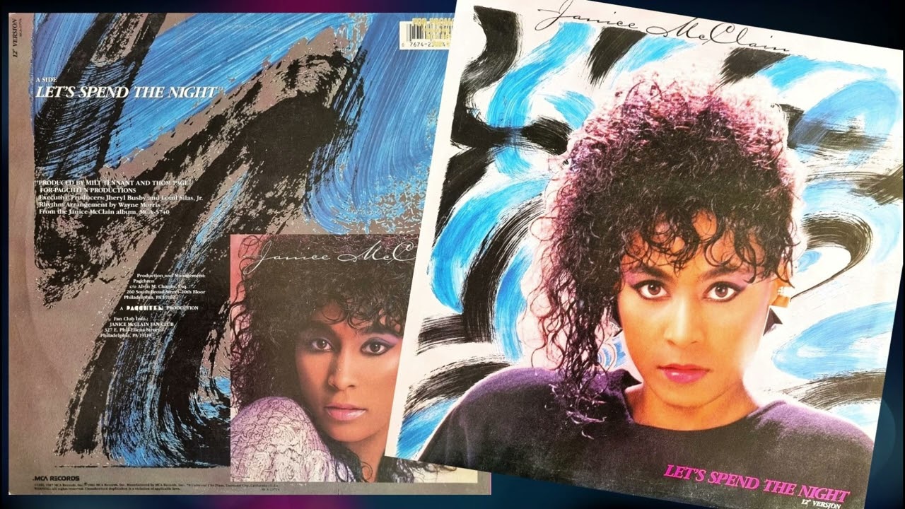 Janice McClain - Let's Spend The Night (Suite Version) (1987) HQ