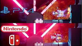 R-Type Final 2 -PS4 vs Switch- direct comparison- All Stages