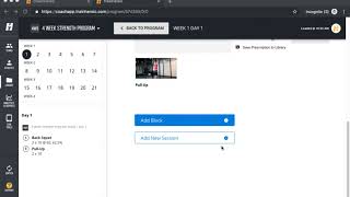Design a Training Session Using TrainHeroic screenshot 4