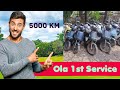 Ola S1X+ First Service After 5000KM | Free Service Experience 🔧⚡