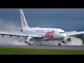LIVE | Strong Gusts! Crosswind Landings - Manchester Airport 🌬️✈️