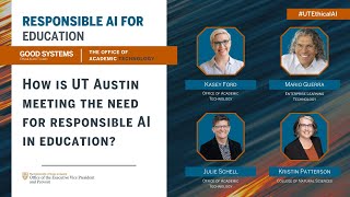 How is UT Austin meeting the need for responsible AI in education