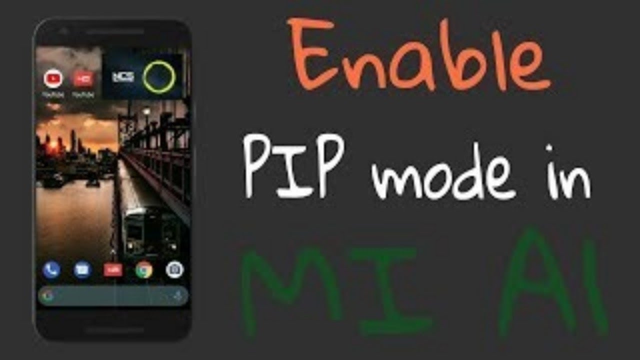 How active pip mode in Android oreo | picture in picture mode - YouTube