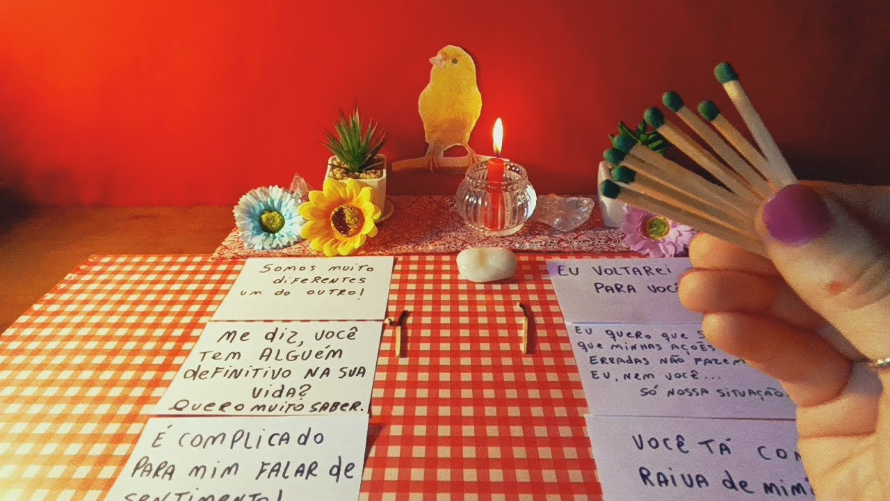 PIROMANCIA AMOROSA| 🔥 FOGO & FÓSFORO ( DUAS OPÇÕES) ❣️🥢