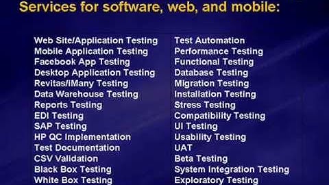Software Testing Services RentTesters