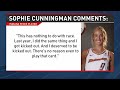 'WHITE PRIVILEGE'  DiJonai Carrington posts after being ejected after HIT on Sophie Cunningham