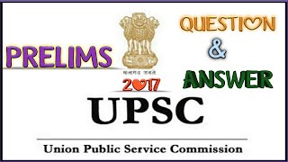 #UPSC #CIVILSERVICE #IAS #IPS #IFS |UPSC🏆 2017 QUESTION PAPER AND SOLVED |🏆| screenshot 4