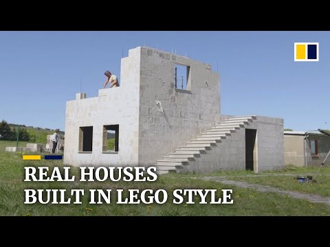 Video: Brick Shell Skuratov House