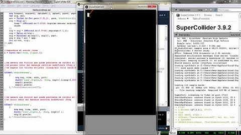 Processing and SuperCollider