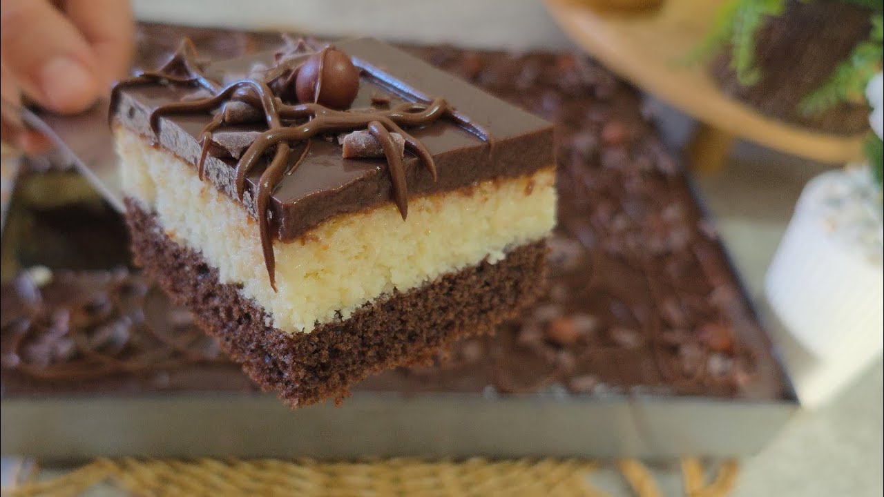 مسكوتشو الفلان وصفة زمان بطريقة جديدة👌بذوقين شوكو فاني مشربة وخفيفة بنتها إدمان ❤️ 