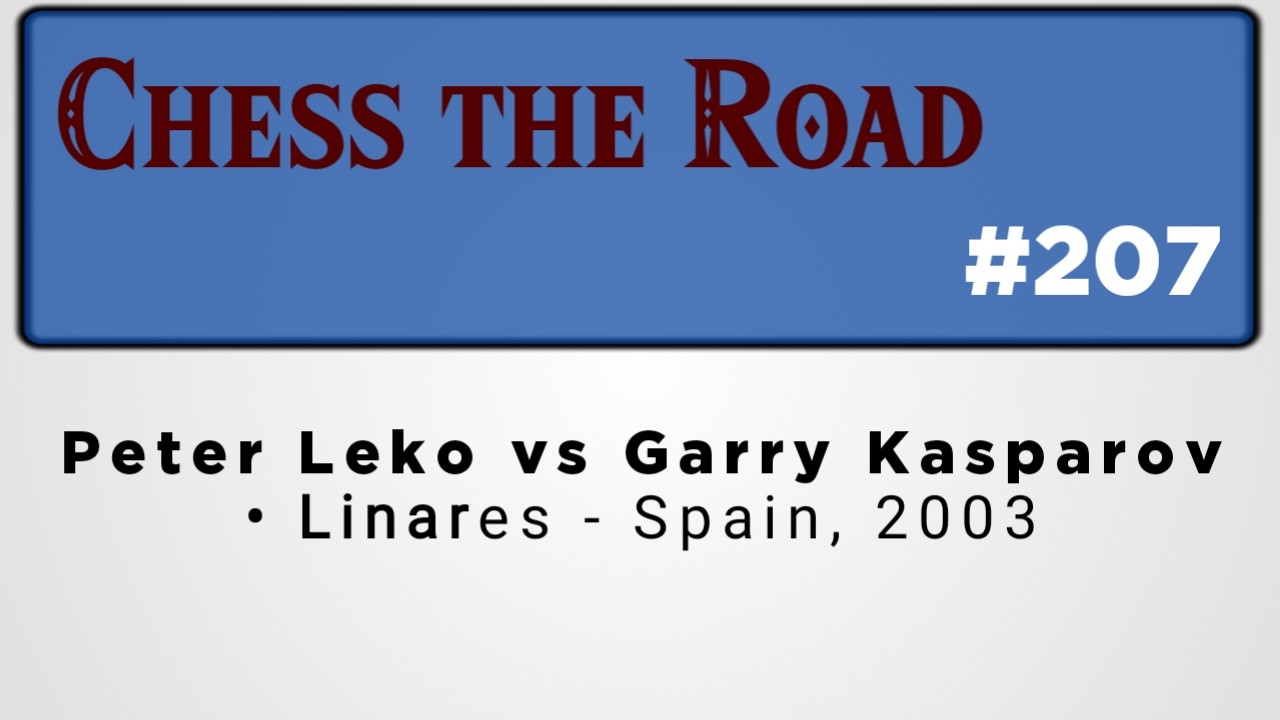 Peter Leko vs Garry Kasparov • Linares - Spain, 2003