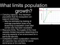 Population Dynamics and Factors Influencing Size Changes