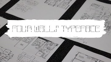 Typographic Design Process Video: Four Walls