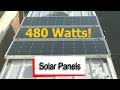 Mercedes Sprinter Camper Van - Solar Panels