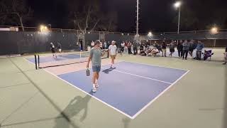 iPickle Spring Classic: Open Div - Mens Semifinal - Drake Palm & Rio Newcombe vs Kelly & Cobe