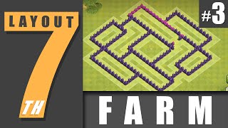 Layout Cv 7 - Farm Town Hall Level 7 - Farm Clash Of Clans