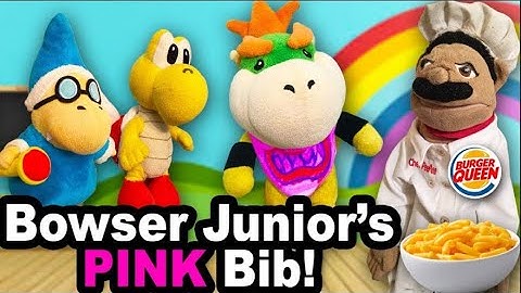 Sml movie:￼ Bowser Junior’s Pink Bib!