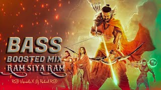 Ram Siya Ram Bass Boosted Mix | Adipurush | SOUND CHECK | Prabhaa | Dj Rahul RSD