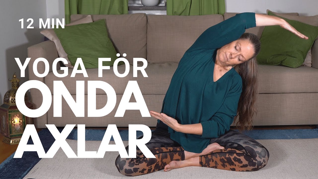 Yoga för ömma axlar