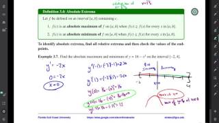 Elementary Calculus Example 3 7