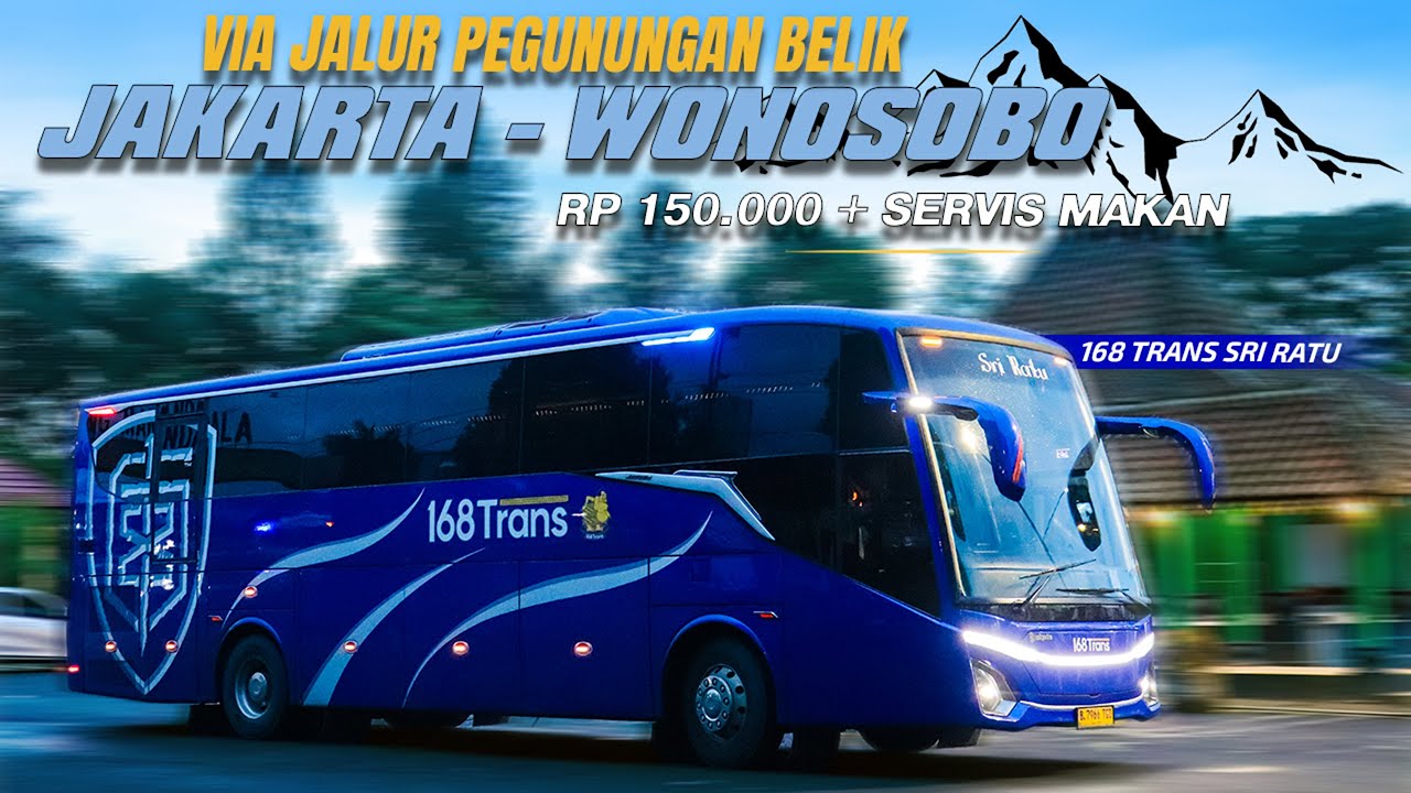 JAKARTA KE WONOSOBO VIA JALUR EXTREAM BELIK ! Trip Bus 168 Trans Part 2