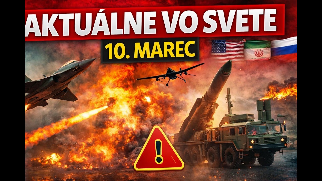 Aktuálne vo svete - 10. marec 2026 - Svet v pohotovosti