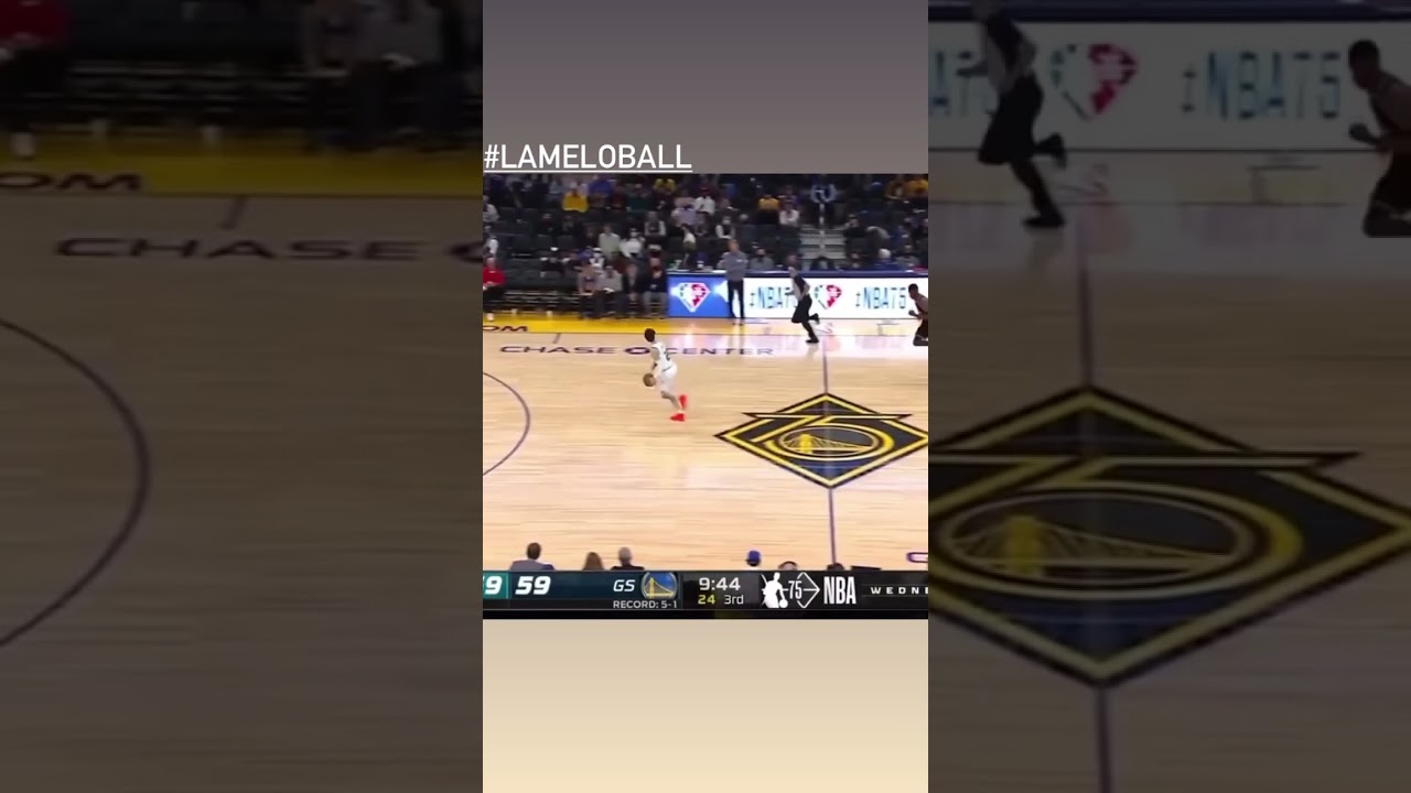 Lamelo ball vs golden state warriors 2021