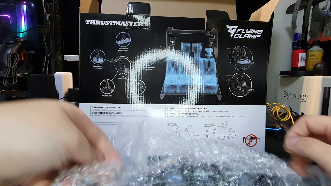 Thrustmaster TM Flying Clamp YouTube