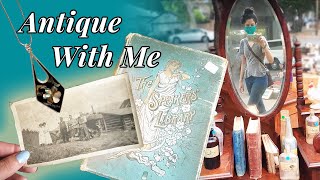 Antique with me! Take a casual stroll around an Antique Faire + Quick & Easy Antique Jewelry Upcycle by Kate & Cat 228 views 3 years ago 9 minutes, 27 seconds