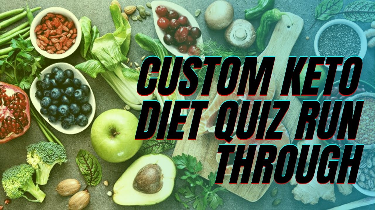 Custom Keto Diet Quiz Run Through