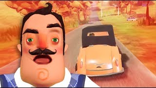 I STOLE HIS CAR - Hello Neighbor Mod