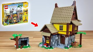 Lego Medieval Cottage / House | Alternative 31120 Build