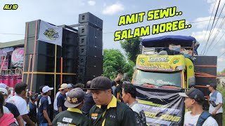 BREWOG amit dulu ke sound tuan rumah, kasih salam horeg Rifa Audio dipantau Mas Bre Langsung