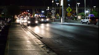 TS45 Flashing LED Edge Lit Pedestrian Crossing Sign (W11-2), Las Vegas, NV