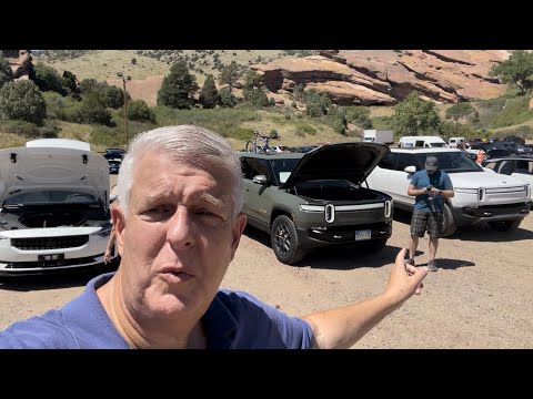 I Take You On A Tour Of An All Electric Vehicle Car Show At The Red Rocks Amphitheater In Colorado