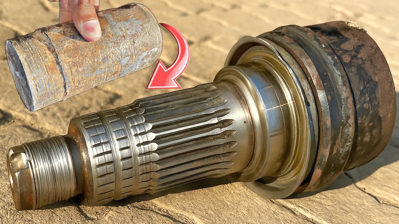 Seized Drive Shaft Repair! How We Conquered a Seized Truck Drive Shaft with One Clever Piece
