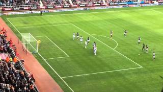 Dimitri Payet - Another great free kick!  West Ham v Crystal Palace 2016