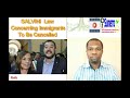 SALVINI Law Concerning Immigrants To Be Cancelled