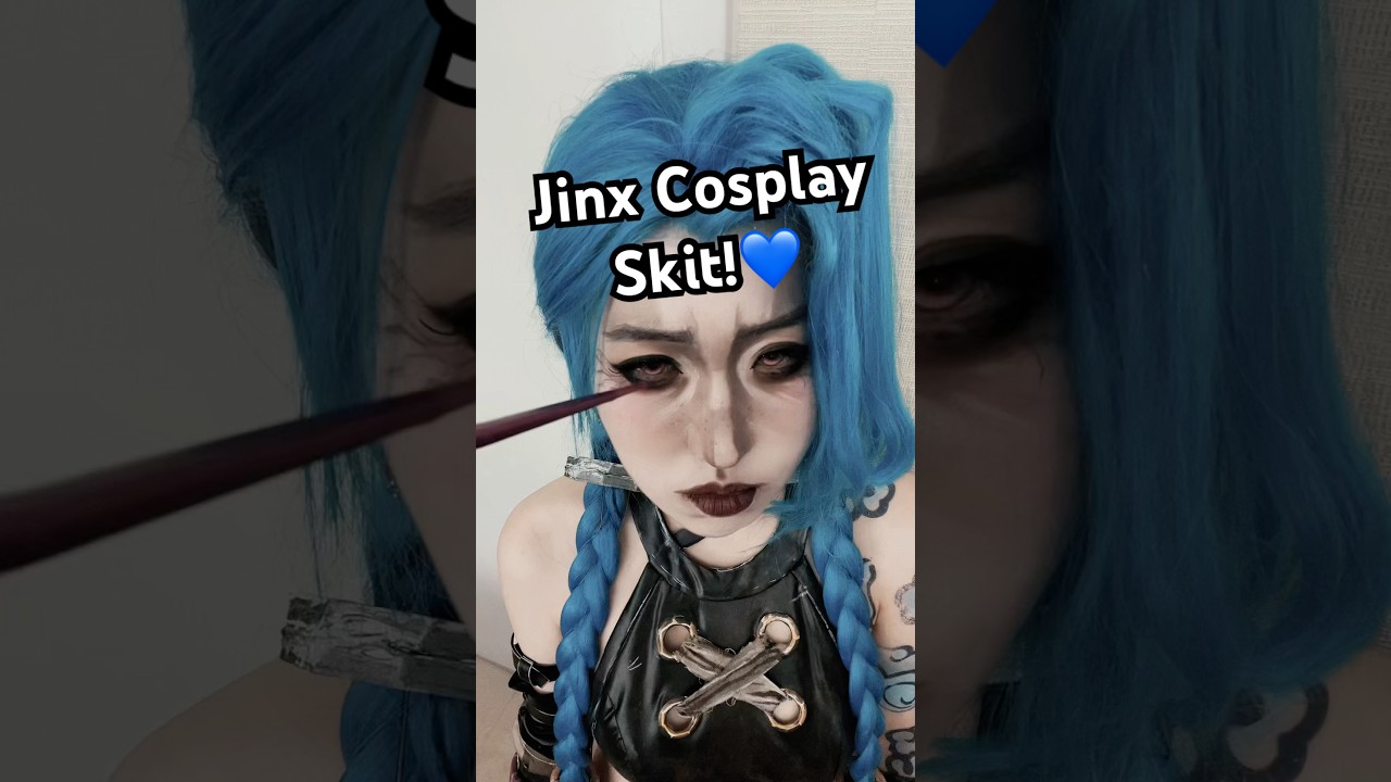 Jinx Cosplay Arcane #arcane #jinx #cosplay #jinxleagueoflegends