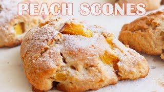 Peach Scones
