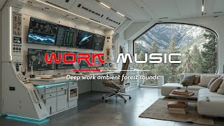 Deep Work Music - Sci-Fi Office Ambience for Ultimate Focus & Productivity FlowState