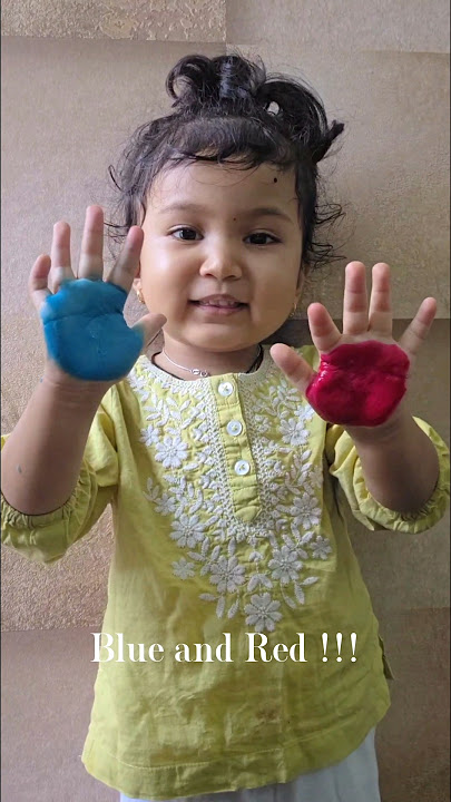 Color magic with @Gungun_and_Mom #gungunandmom #toddleractivities #funandlearn #gungun