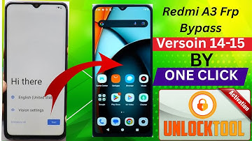 Redmi A3/A3X New Version Frp Bypass By One Click Unlook Tools2025..#frpbypass #RedmiA3frp #shorts
