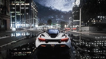 4K: GTA5 Real Life Realistic Graphics Mod QuantV + Hyper ENB With RTX Ray Tracing ReShade Preset!