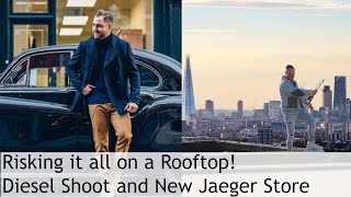 Risking It All On A Rooftop The Diesel Shoot And The New Jaeger Store