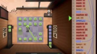 Human Resource Machine - Bubble Sort (final level solution)